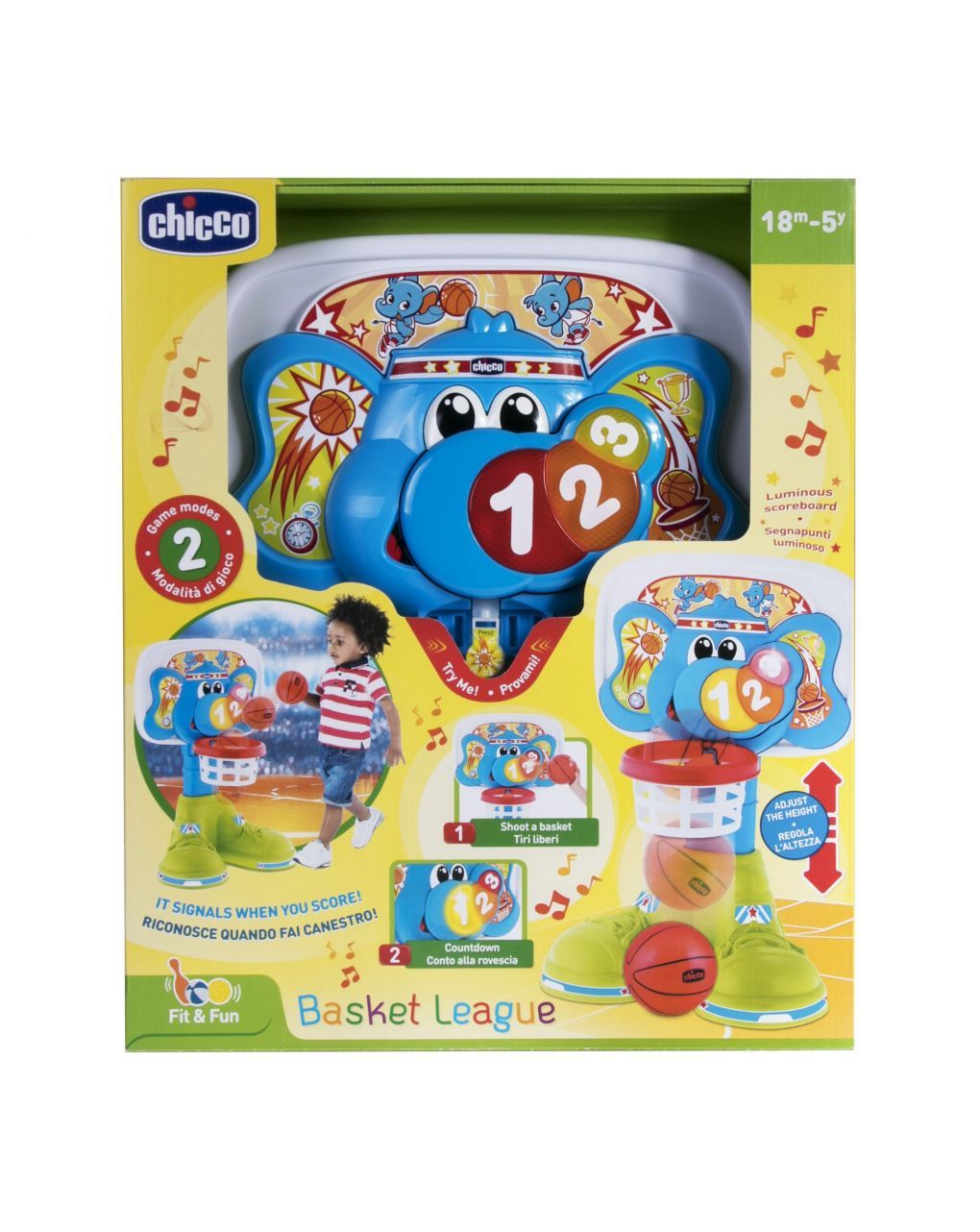 Chicco canestro basket league
