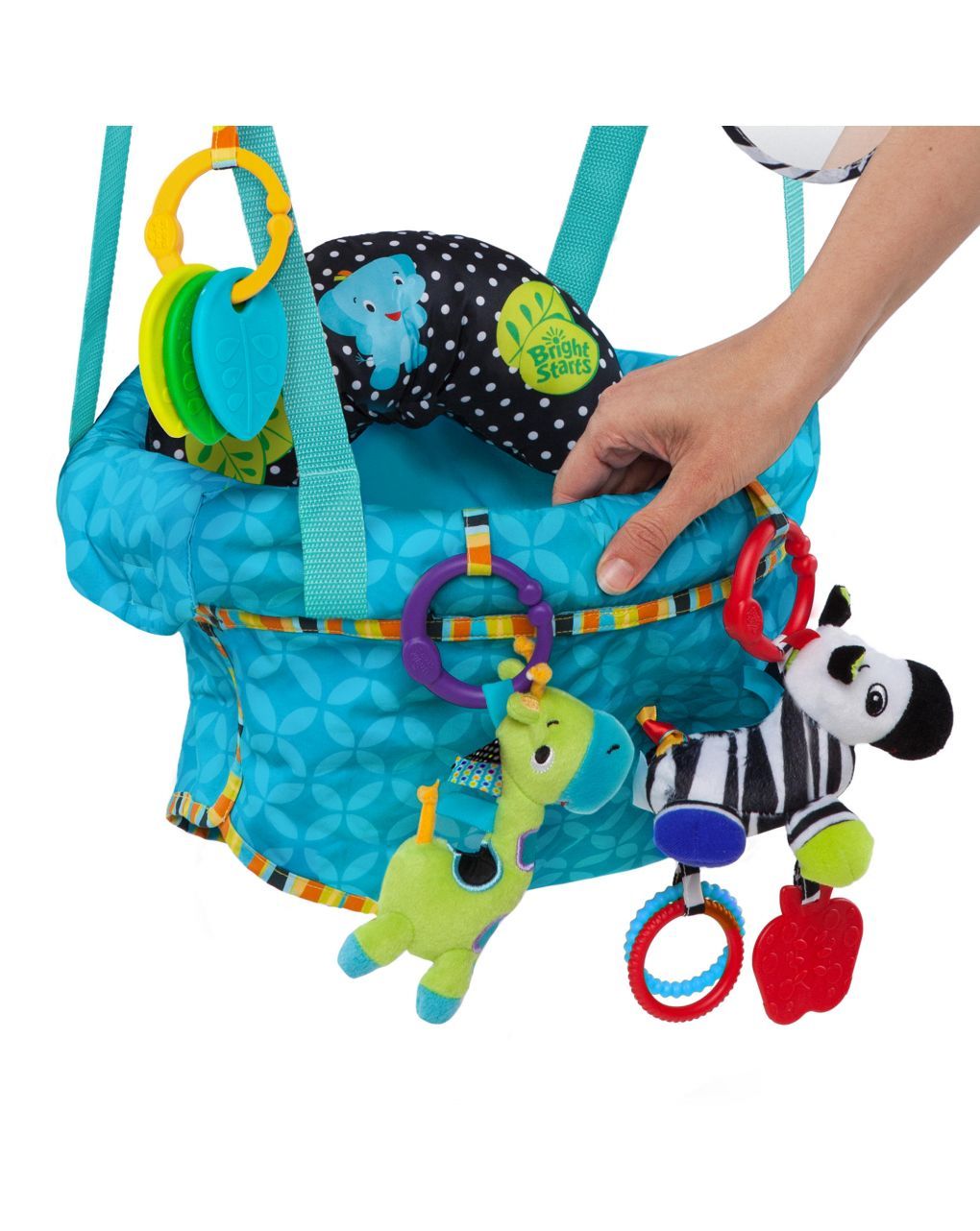 Bright starts altalena da porta deluxe bounce ’n spring