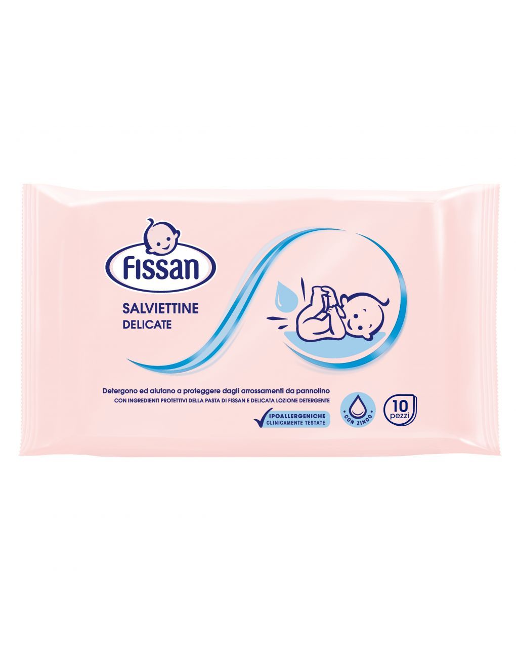 Fissan salvietta pocket 10 pz.
