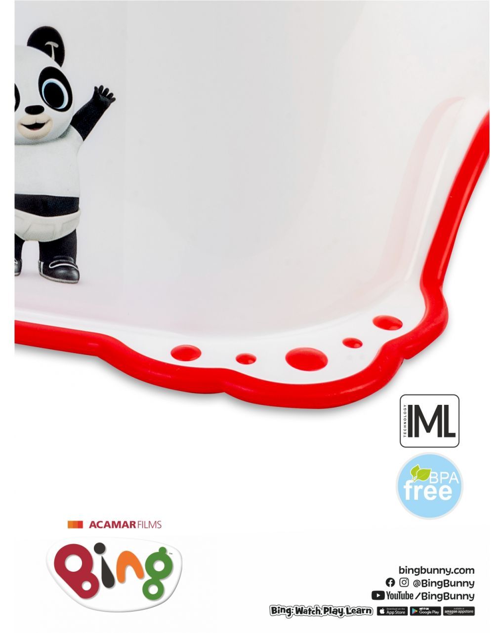 Bing - pedana con piedini