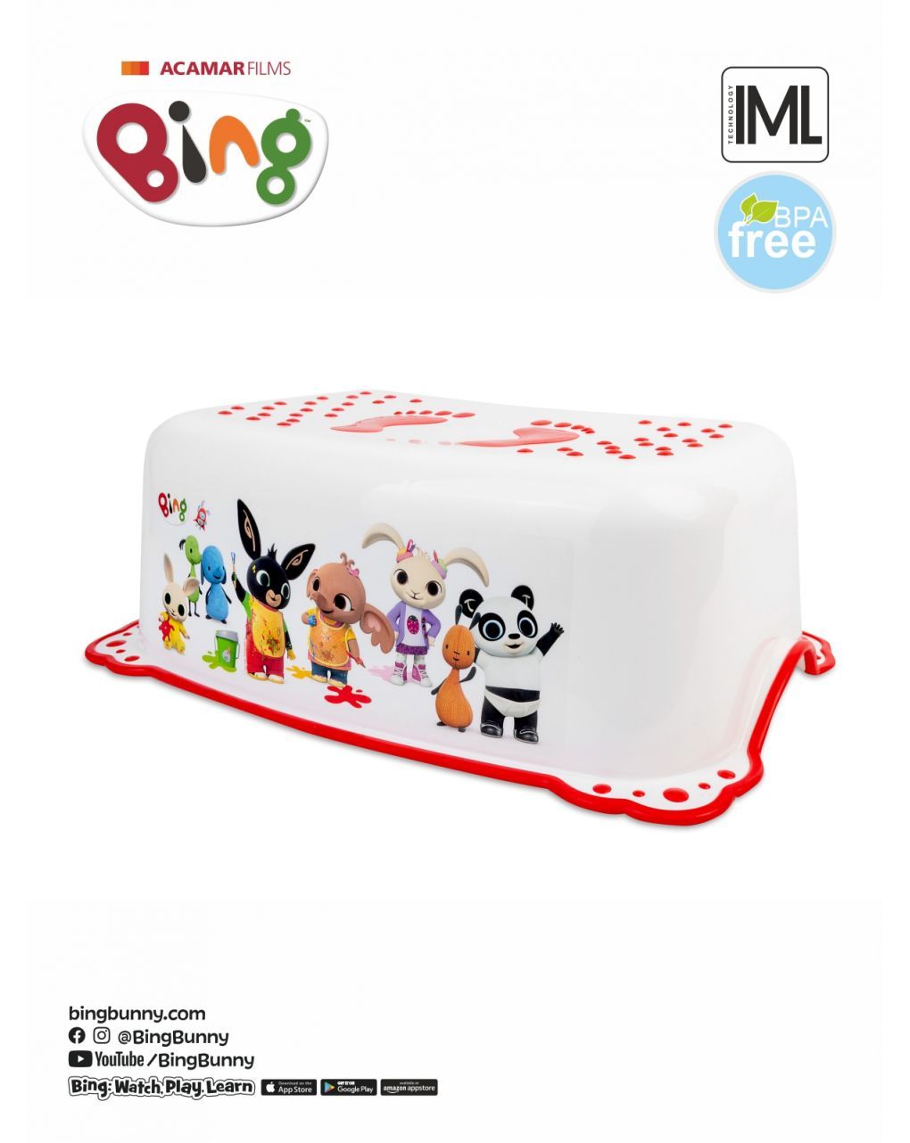 Bing - pedana con piedini