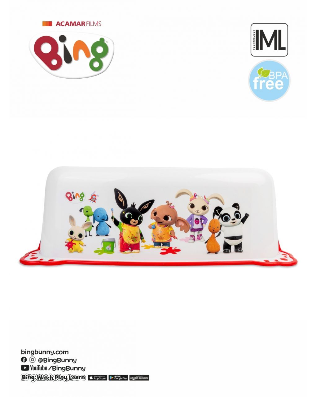 Bing - pedana con piedini