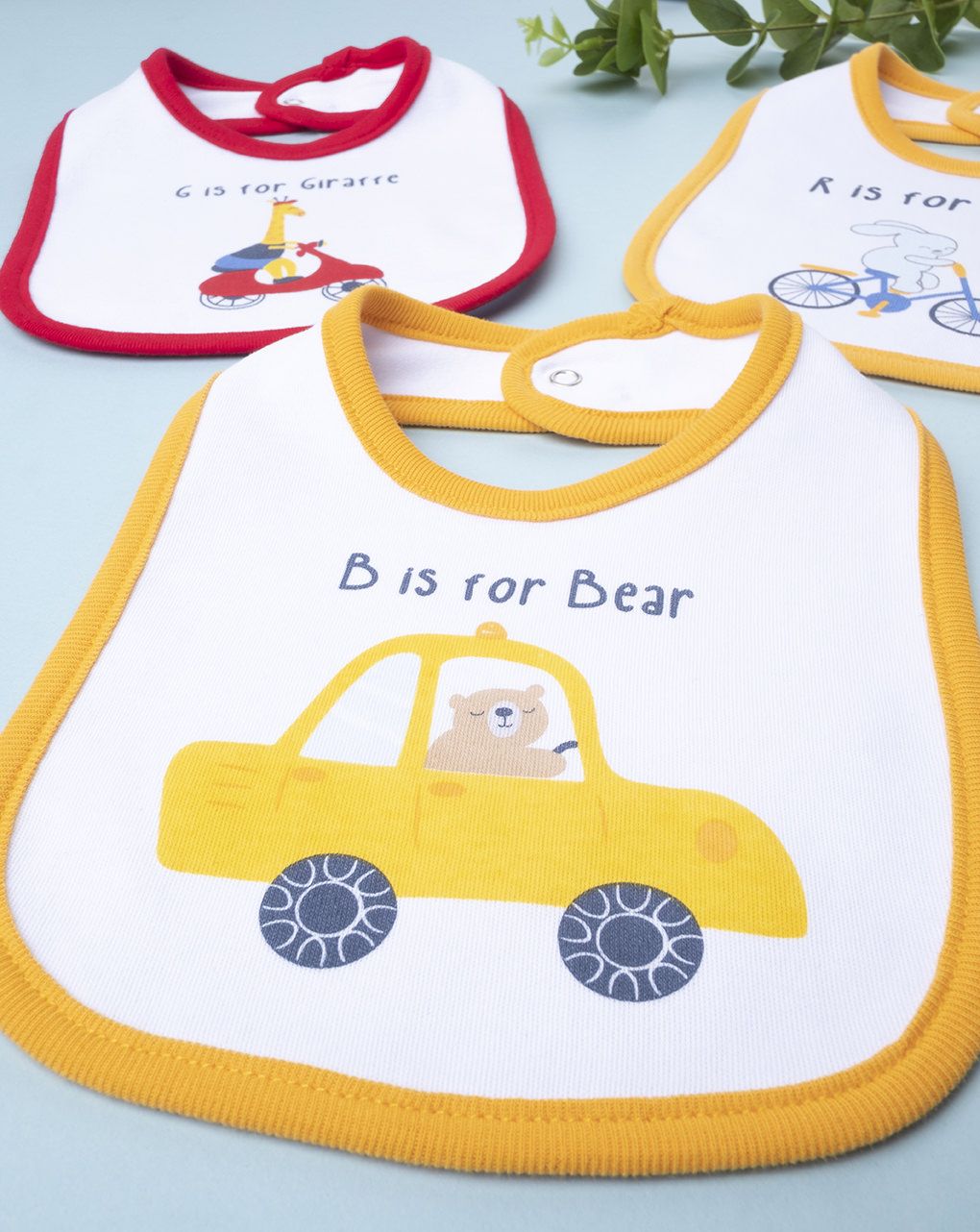 Pack 5 bavaglini boy