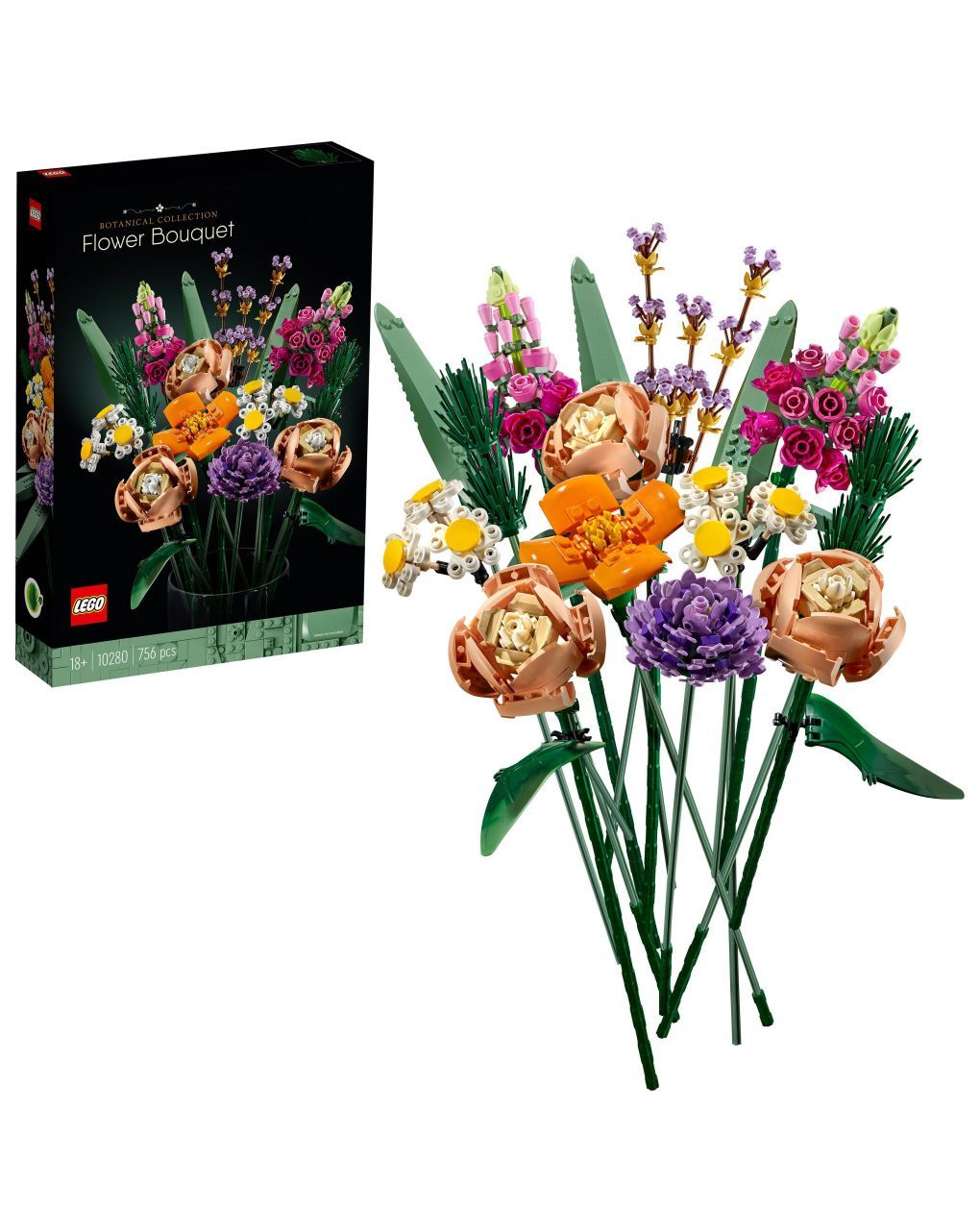 Lego icons - bouquet di fiori - 10280