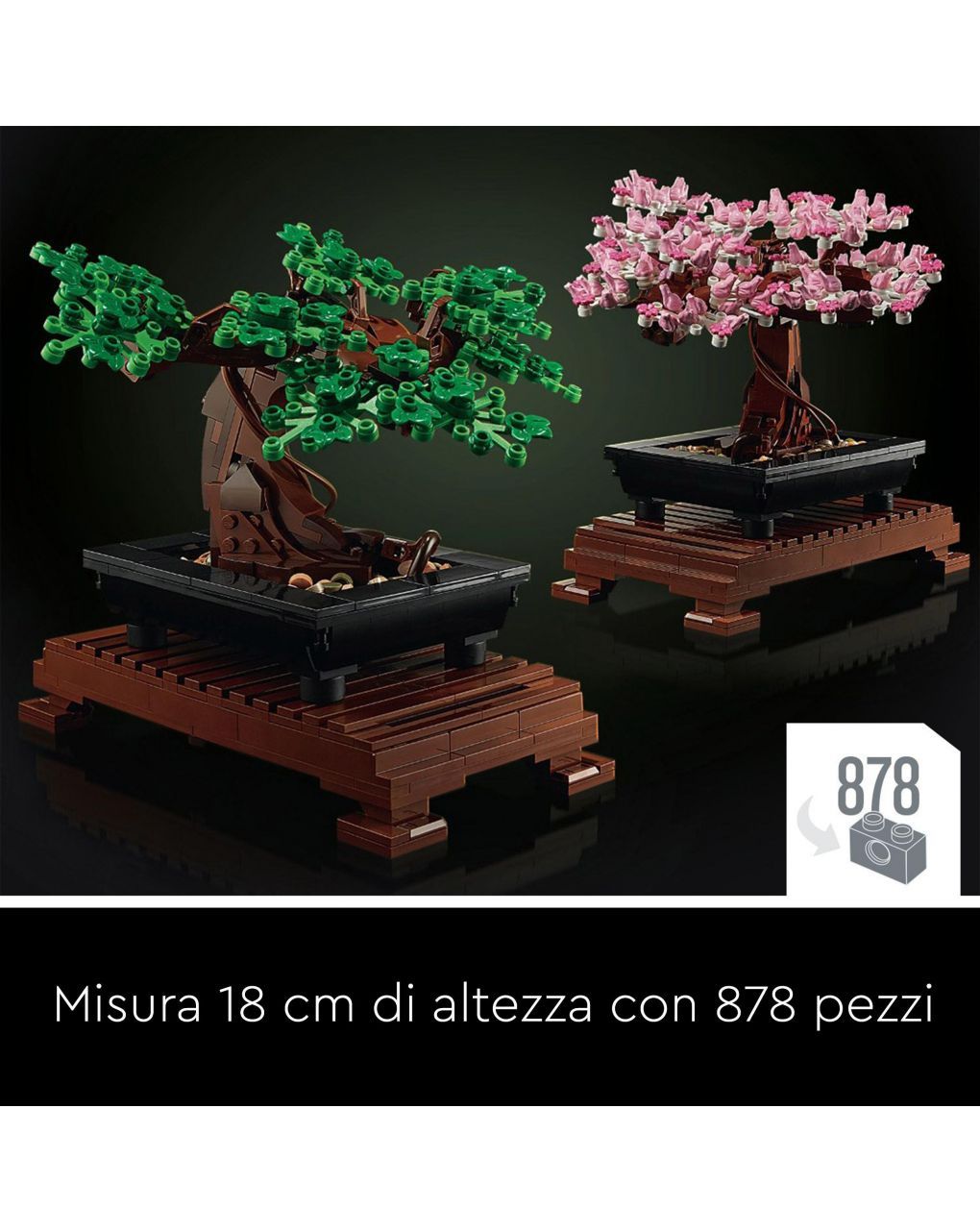 Lego icons - albero bonsai - 10281