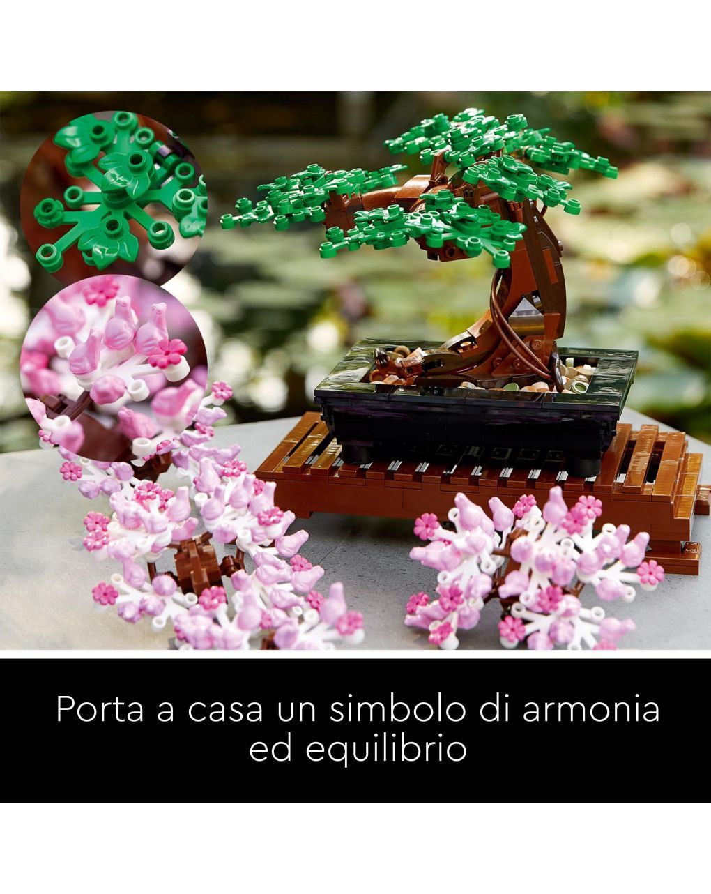 Lego icons - albero bonsai - 10281