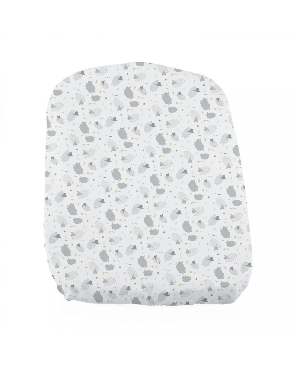 Set lenzuola baby hug 2 pz grey sheep