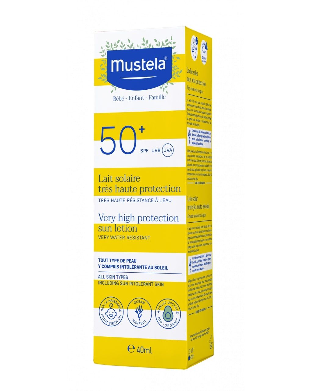 Mustela latte solare 40ml