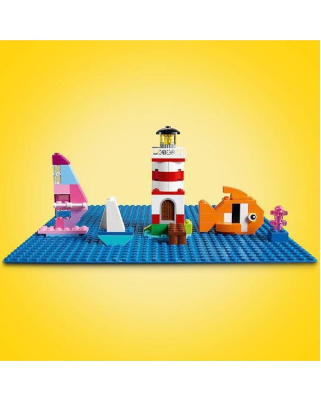Lego classic - base blu - 11025