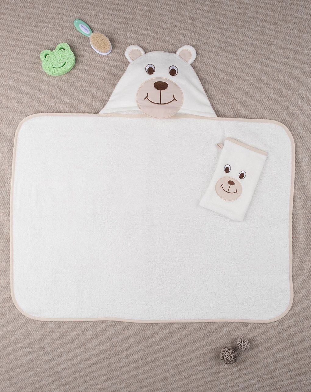 Quadrato spugna unisex "orso"