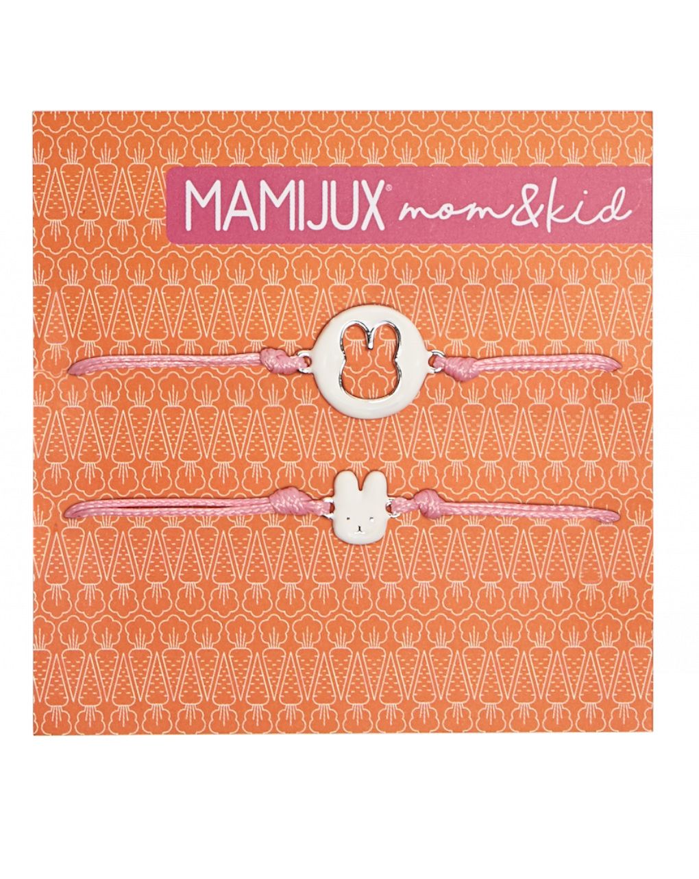 Mamijux bracciale coniglio bianco - mom&kid