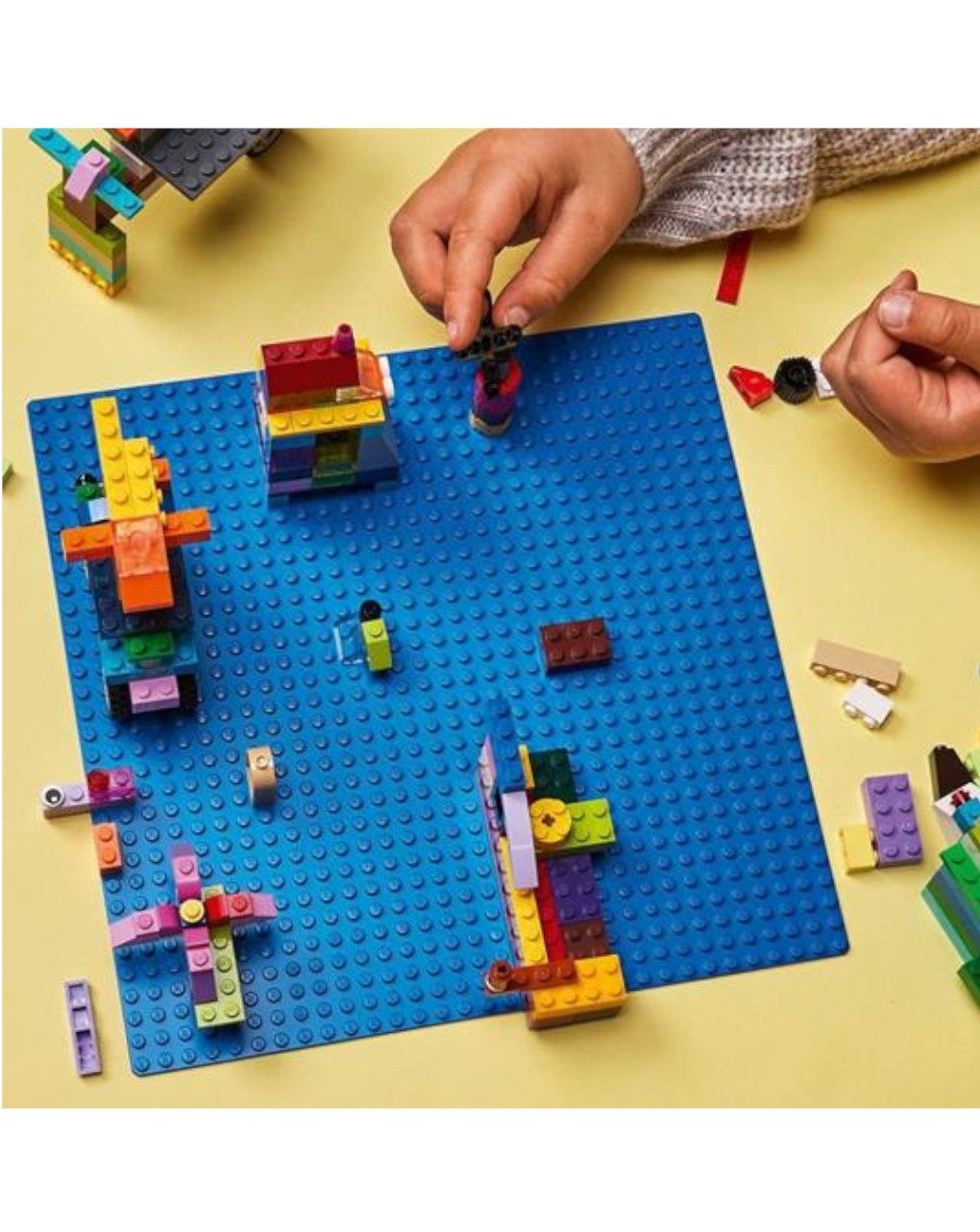 Lego classic - base blu - 11025