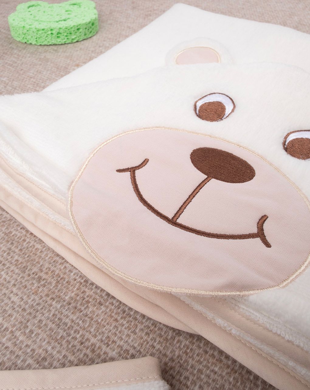 Quadrato spugna unisex "orso"