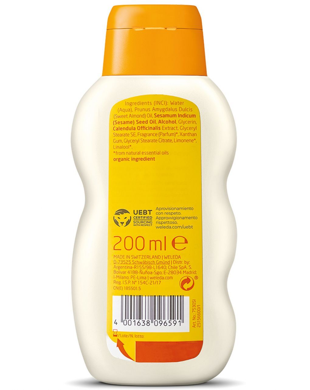 Weleda - baby bagno cremoso calendula