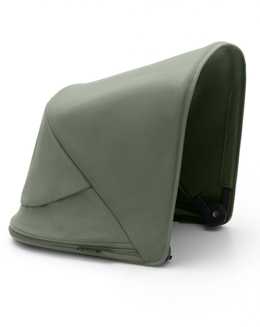 Bugaboo fox 3 navicella e passeggino telaio black, tessuti e cappottina forest green