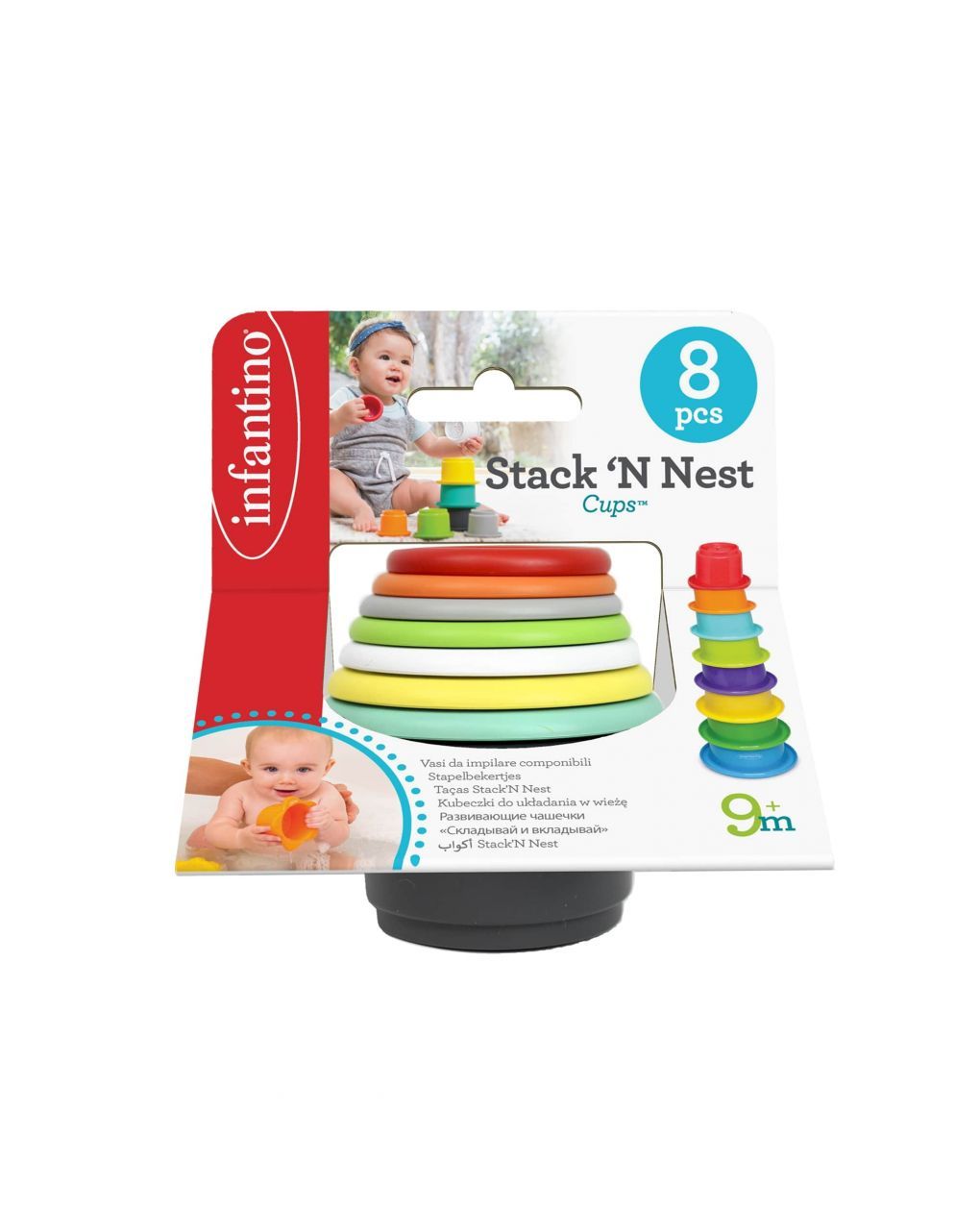 Infantino - tazze gioco