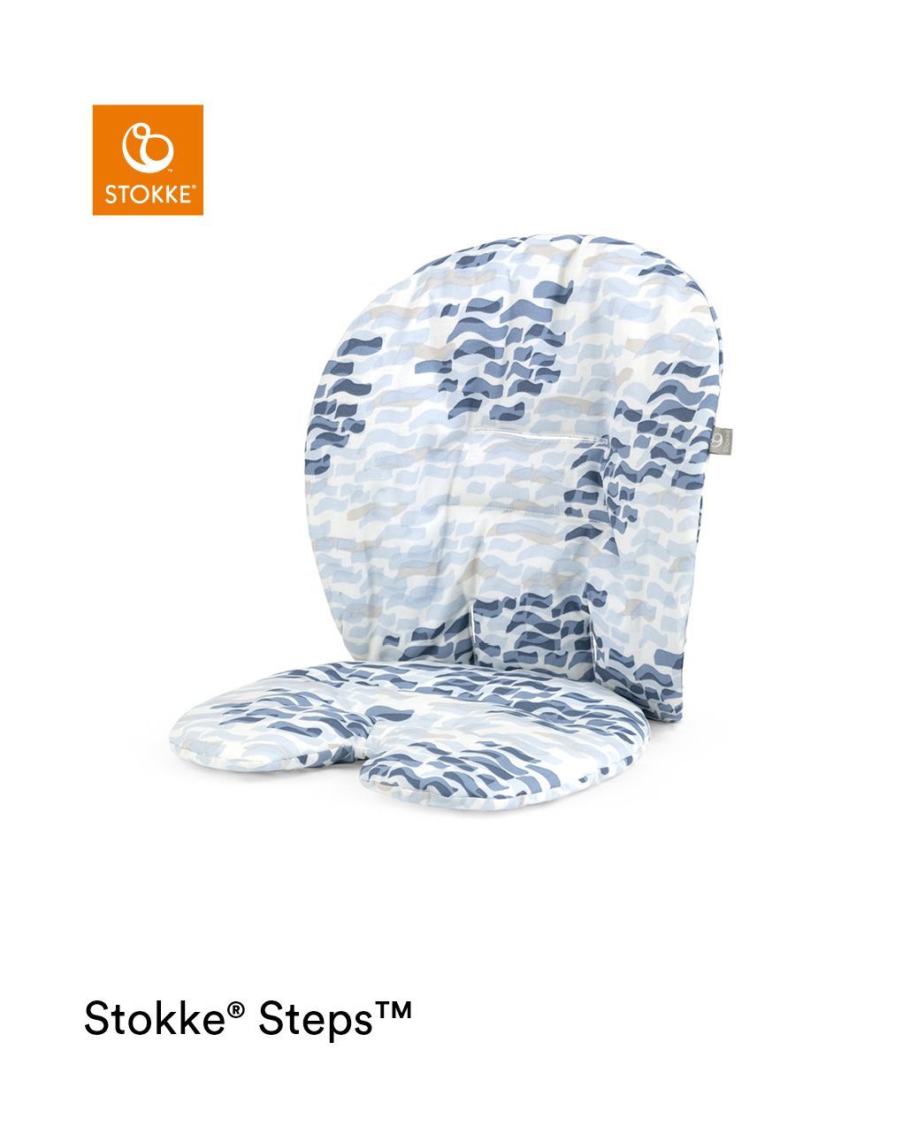Stokke® steps™ baby set cushion waves blue