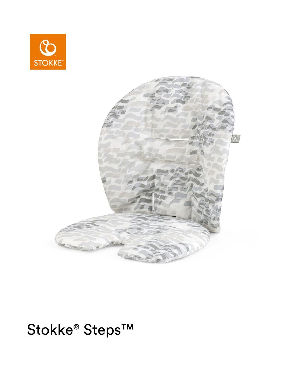 Stokke® steps™ baby set cushion waves grey