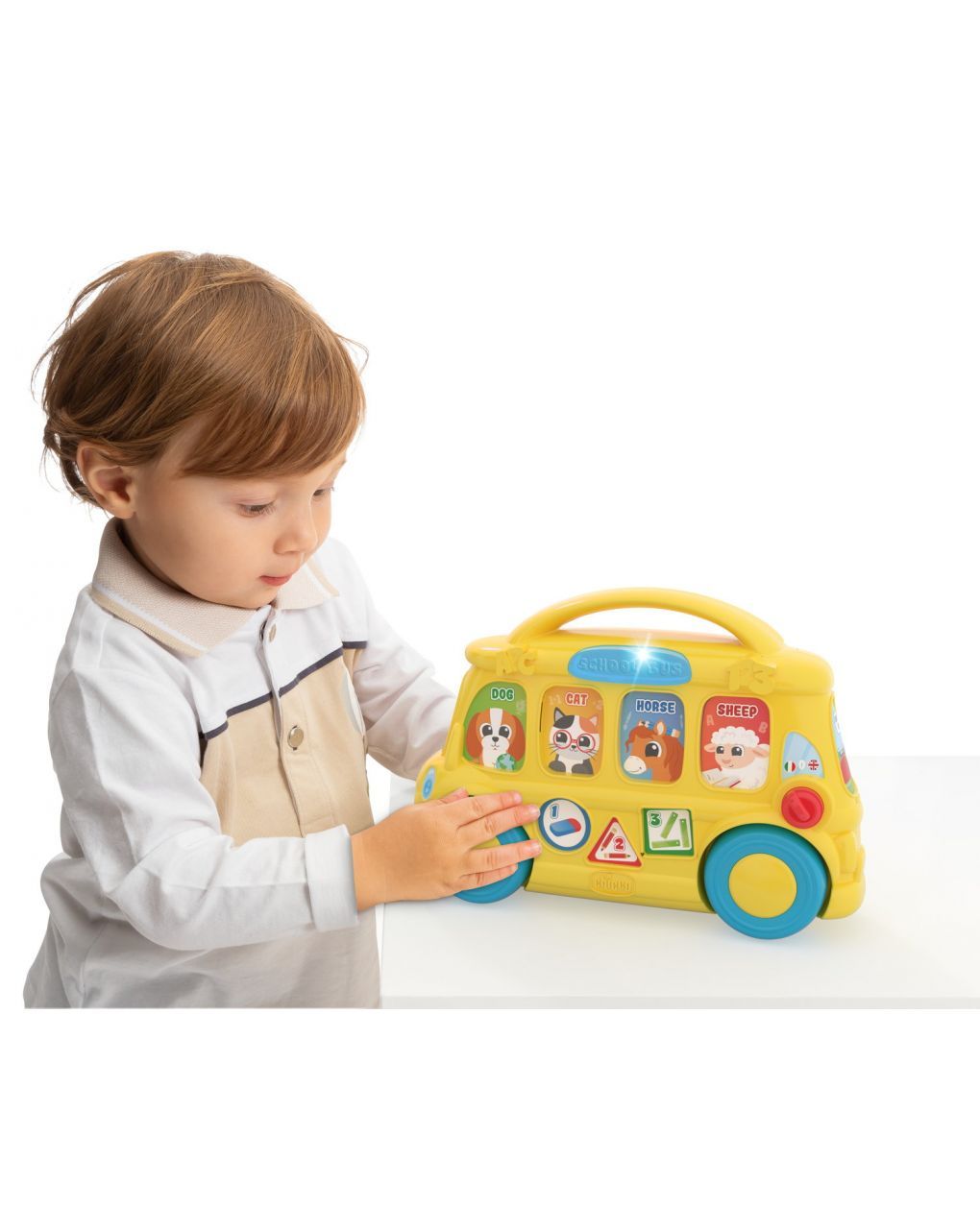 Scuolabus parlante abc, centro attivita bilingue - chicco