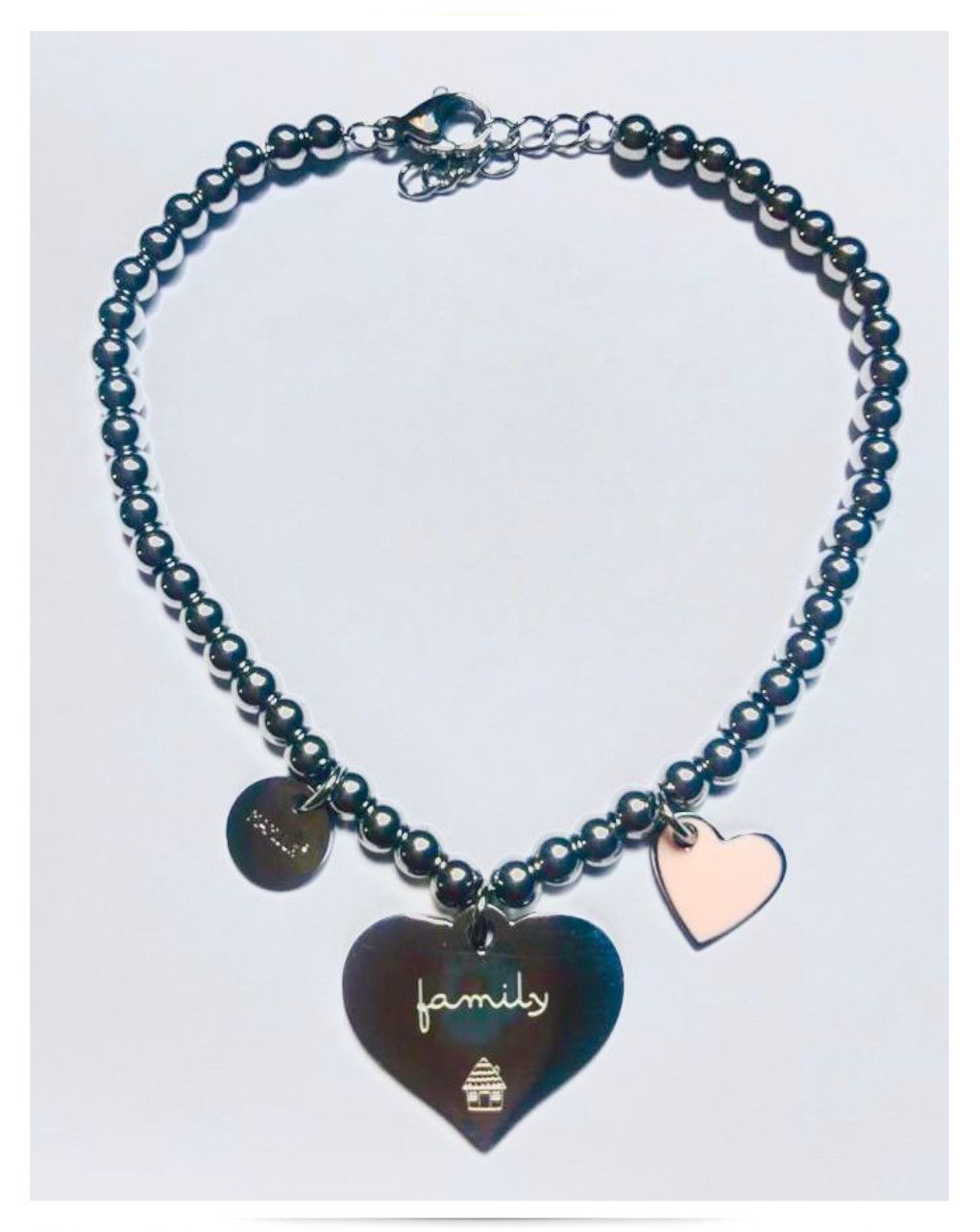 Bracciale family in acciaio -  mamijux