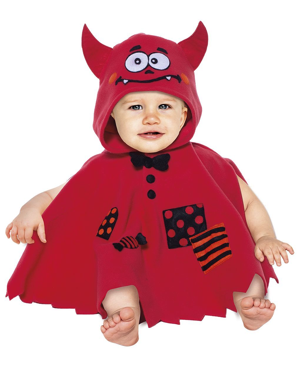 Mantellina diavoletto baby 9-18 mesi - carnaval queen
