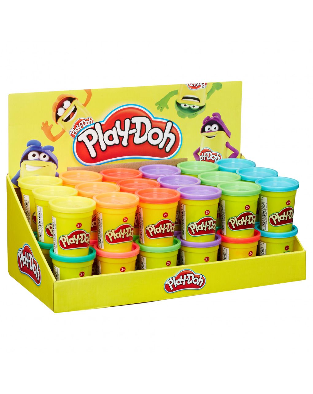 Vasetto singolo pasta da modellare atossica - play-doh