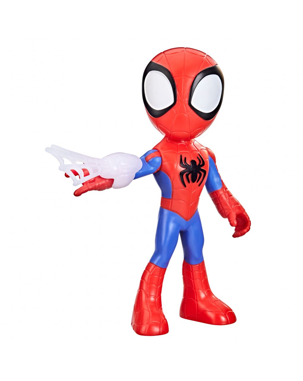 Mega spidey action figure da 22,5 cm - hasbro spidey e i suoi fantastici amici