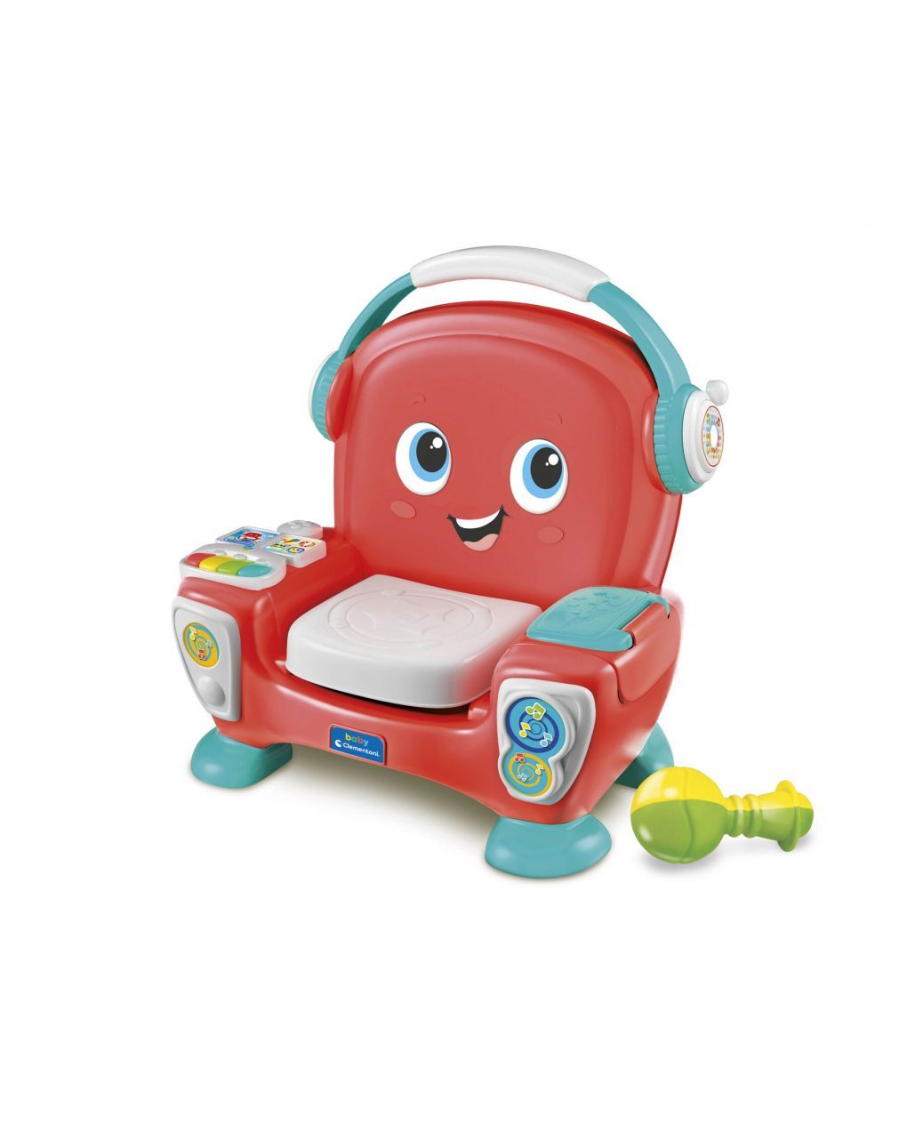 Baby clementoni - 17754 - poltroncina canta, suona e balla
