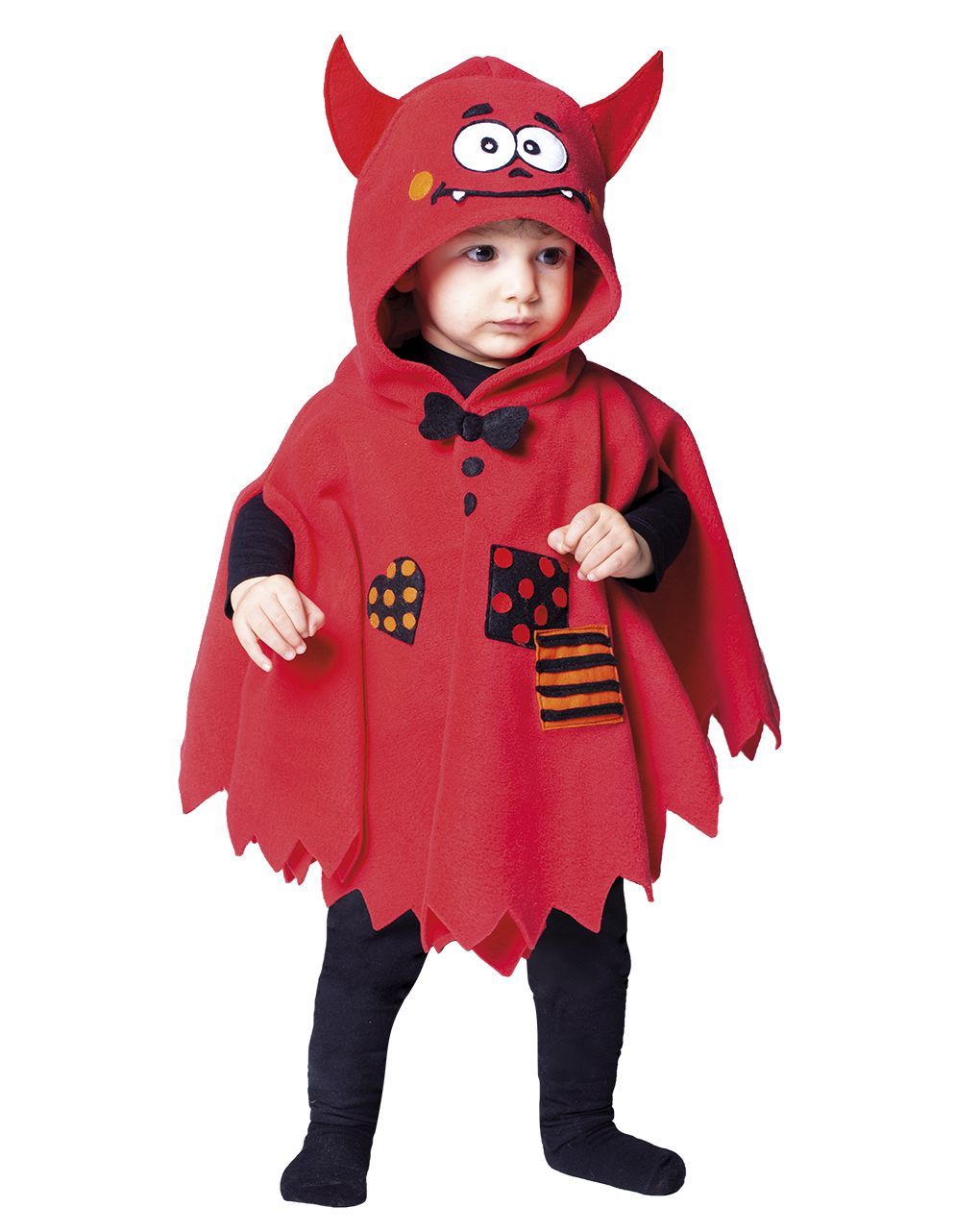 Mantellina diavoletto baby 9-18 mesi - carnaval queen