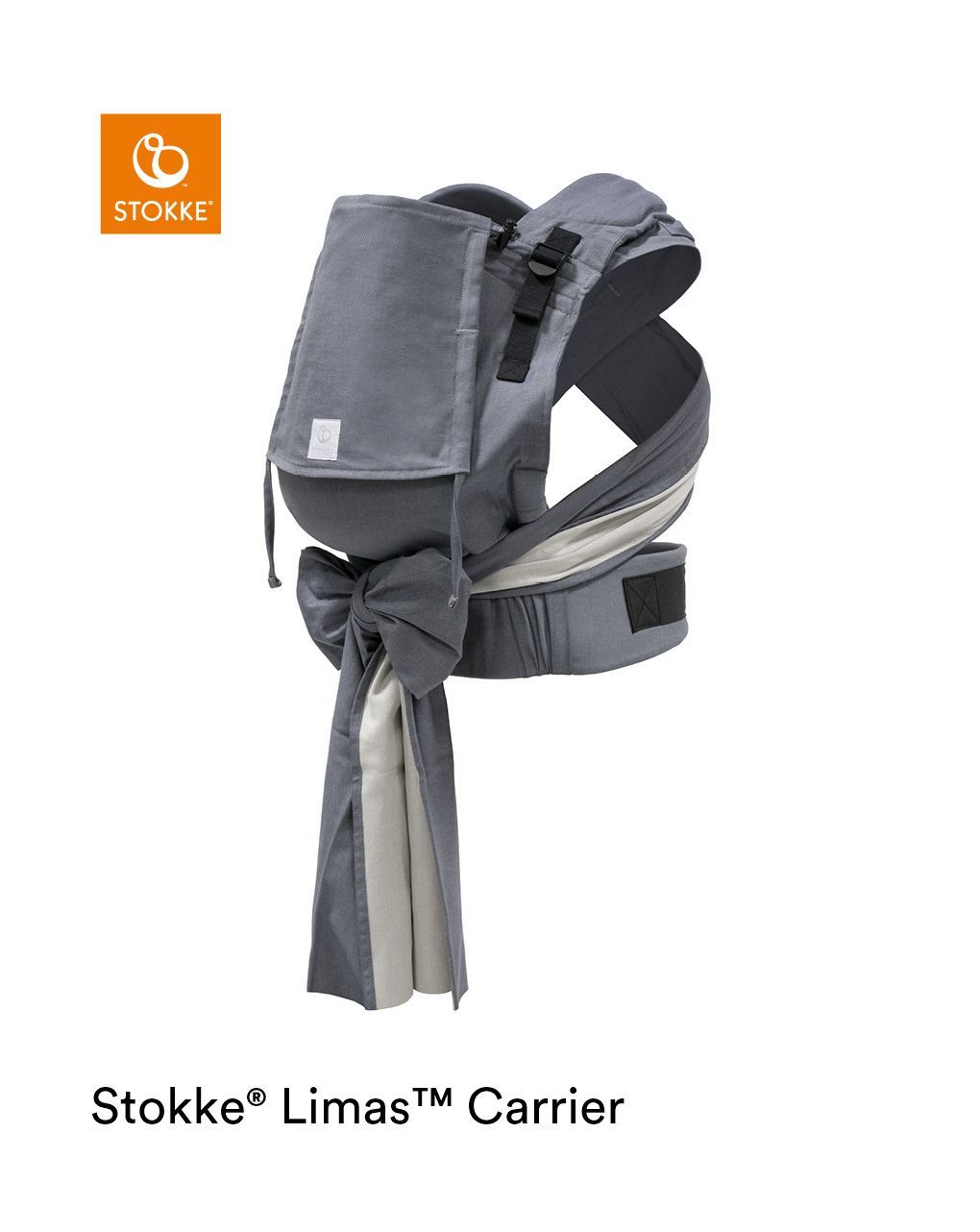 Marsupio limas™ carrier plus anthracite melange - stokke®