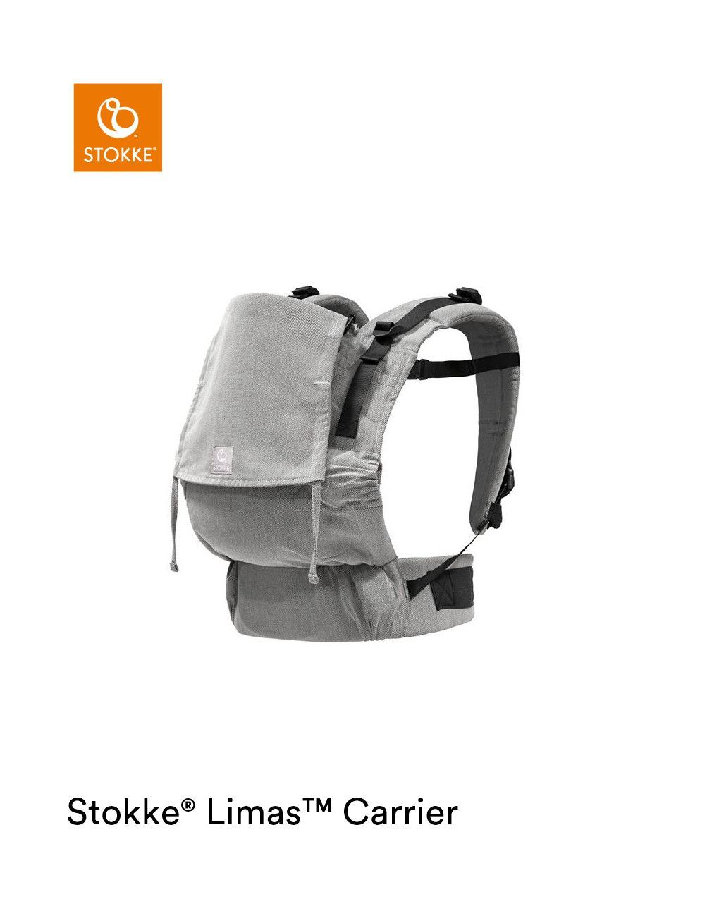 Marsupio limas™ carrier flex grey tweet - stokke®