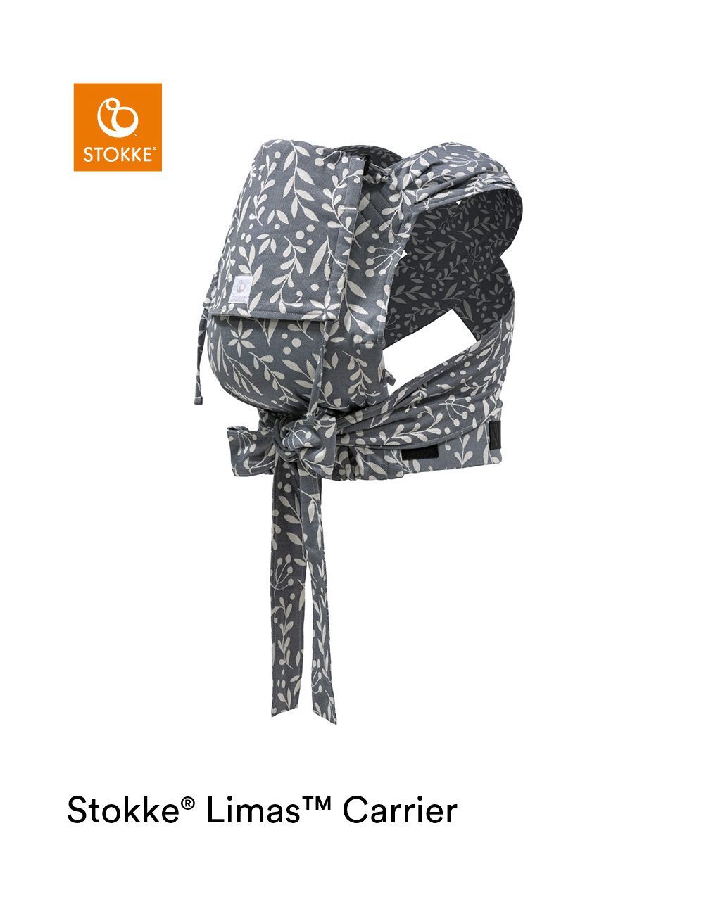 Marsupio limas™ carrier floral slate - stokke®