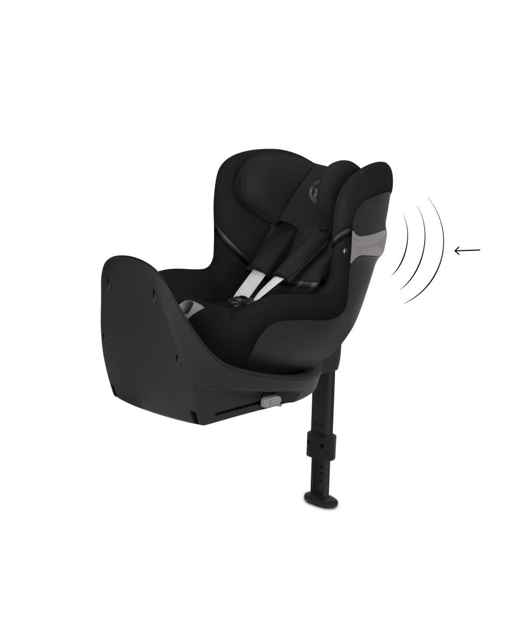 Seggiolino auto sirona s2 i-size moon black 45-105 cm - cybex gold