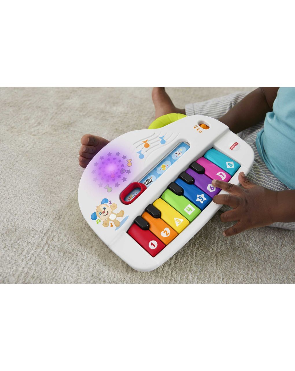 Pianoforte di cagnolino ridi & impara® - fisher price