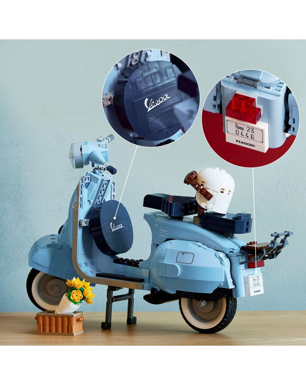 Vespa 125 10298 - lego icons