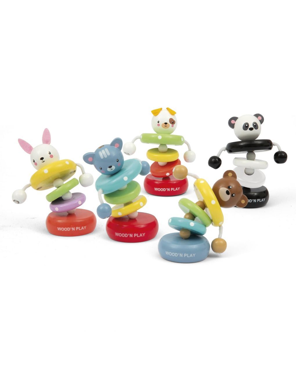 Animali snodabili in legno- wood’n’play