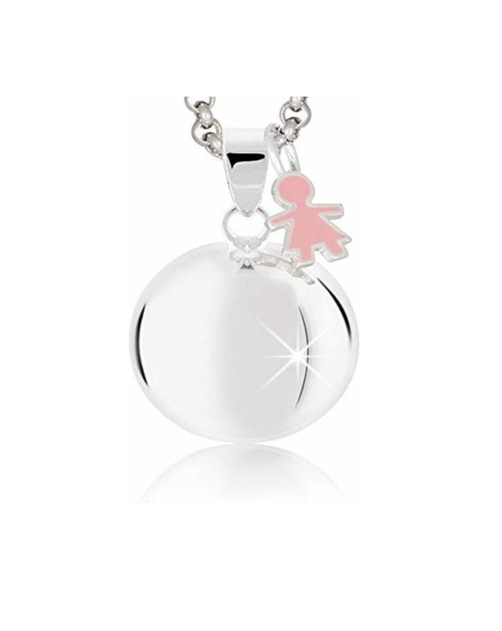Chiama angeli ciondolo singolo baby girl