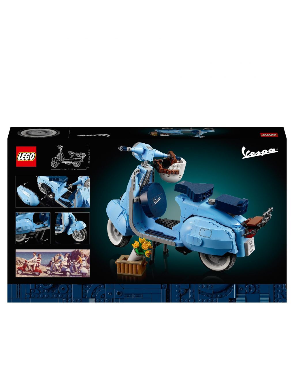 Vespa 125 10298 - lego icons
