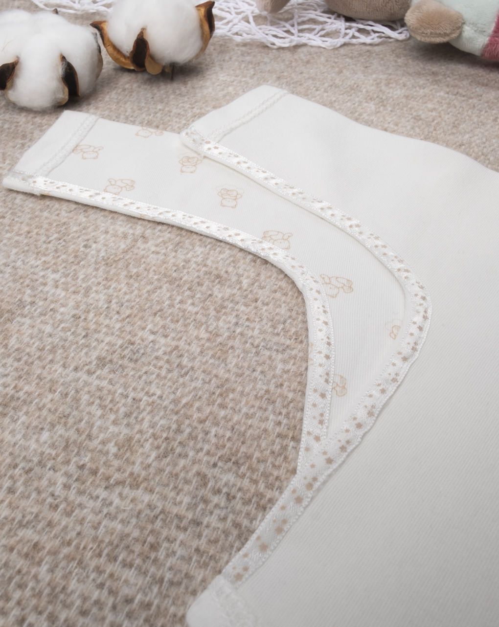 Pack 2 body felpati oeko-tex taglia unica extrasmall