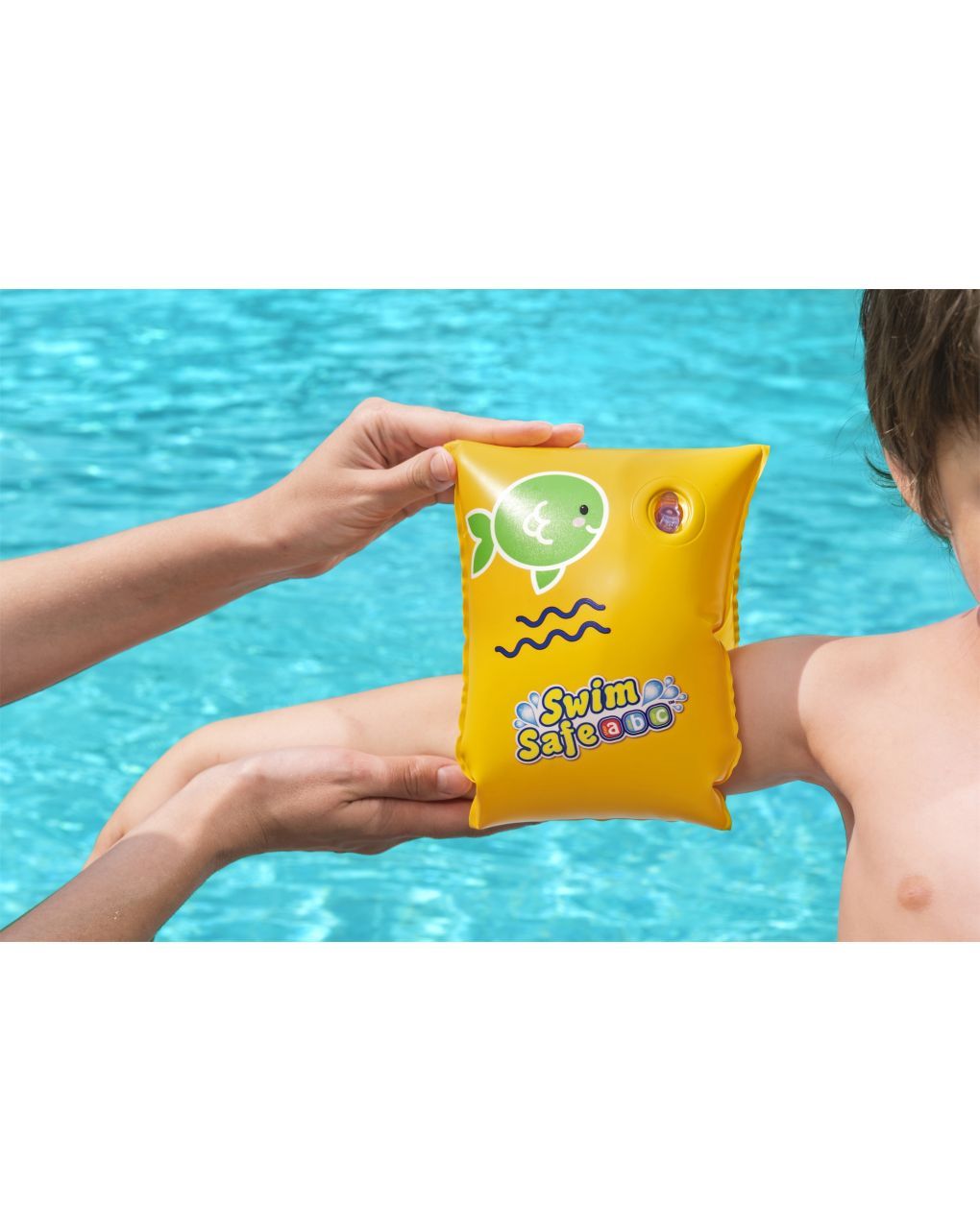 Braccioli swim safe abc step c 25x15 cm - taglia 3/6 anni - bestway