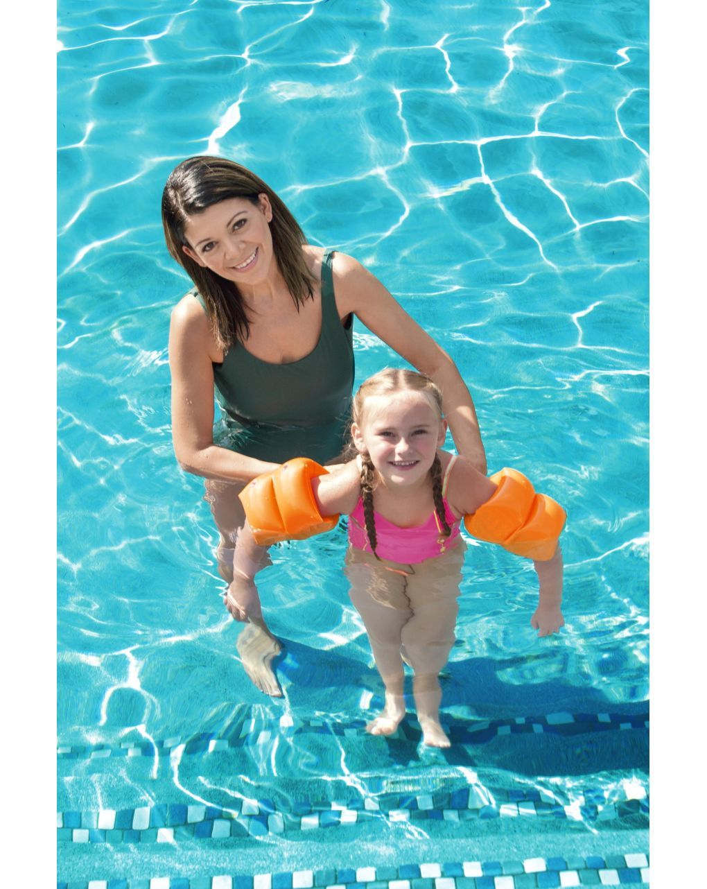 Braccioli colorati 20x20 cm - taglia 3/6 anni - 2 colori assortiti - bestway