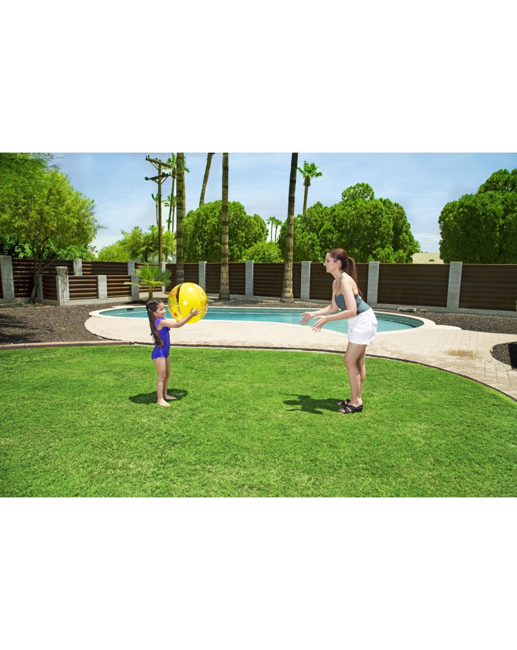 Pallone da spiaggia designer 51 cm - 3 modelli assortiti - bestway