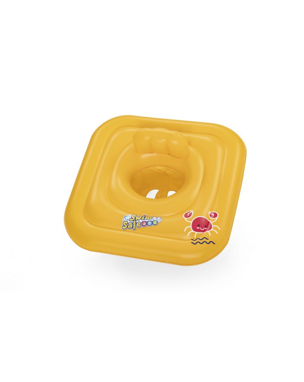 Salvagente mutandina quadrato swim safe abc step a 76x76 cm - bestway
