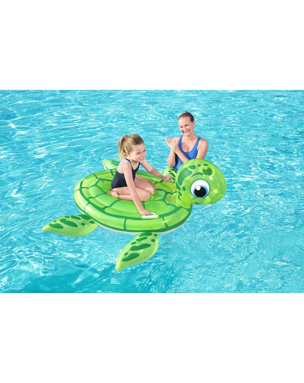 Cavalcabile tartaruga con maniglie 140x140 cm - bestway