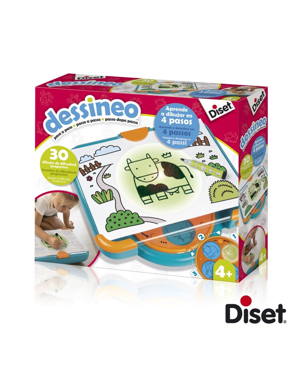 Dessineo imparo a disegnare passo dopo passo - diset
