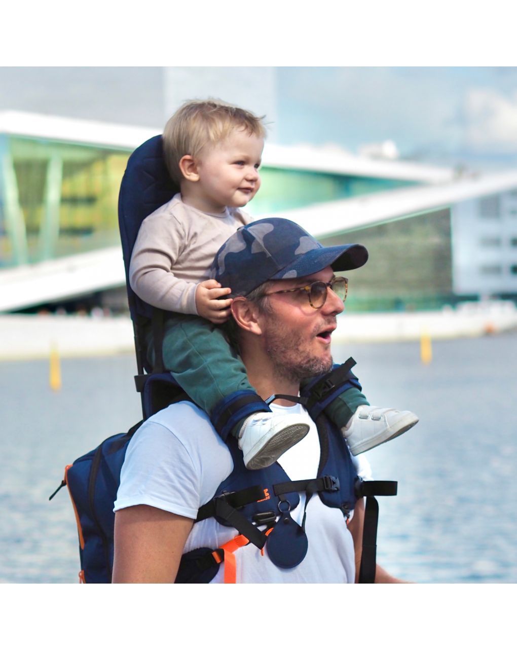 Porta bimbo g4 navy - minimeis