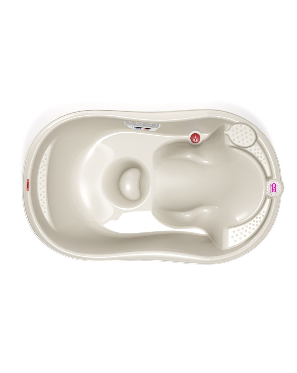 Vasca onda bianca 0-12 mesi - ok baby