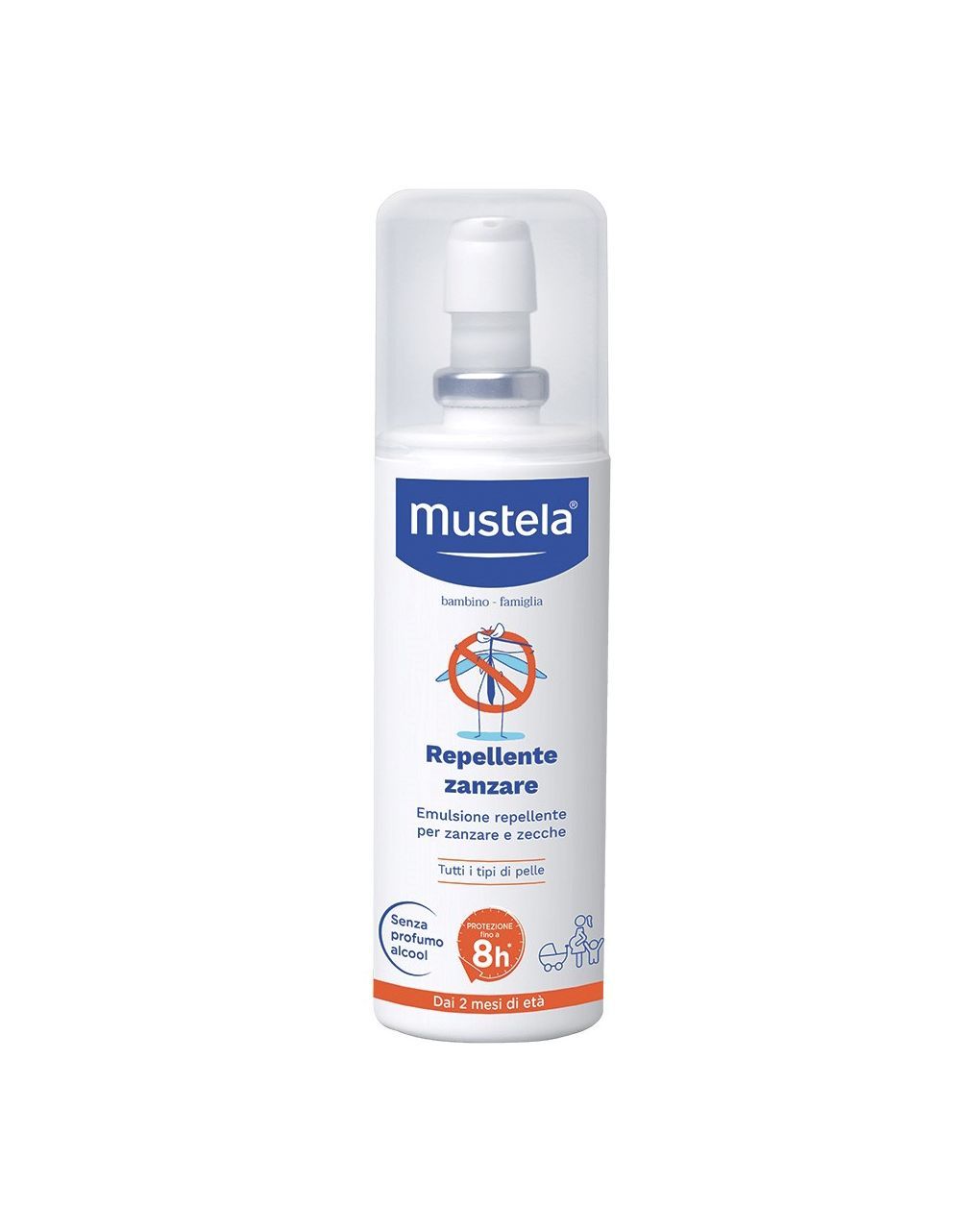 Repellente zanzare 100ml - mustela