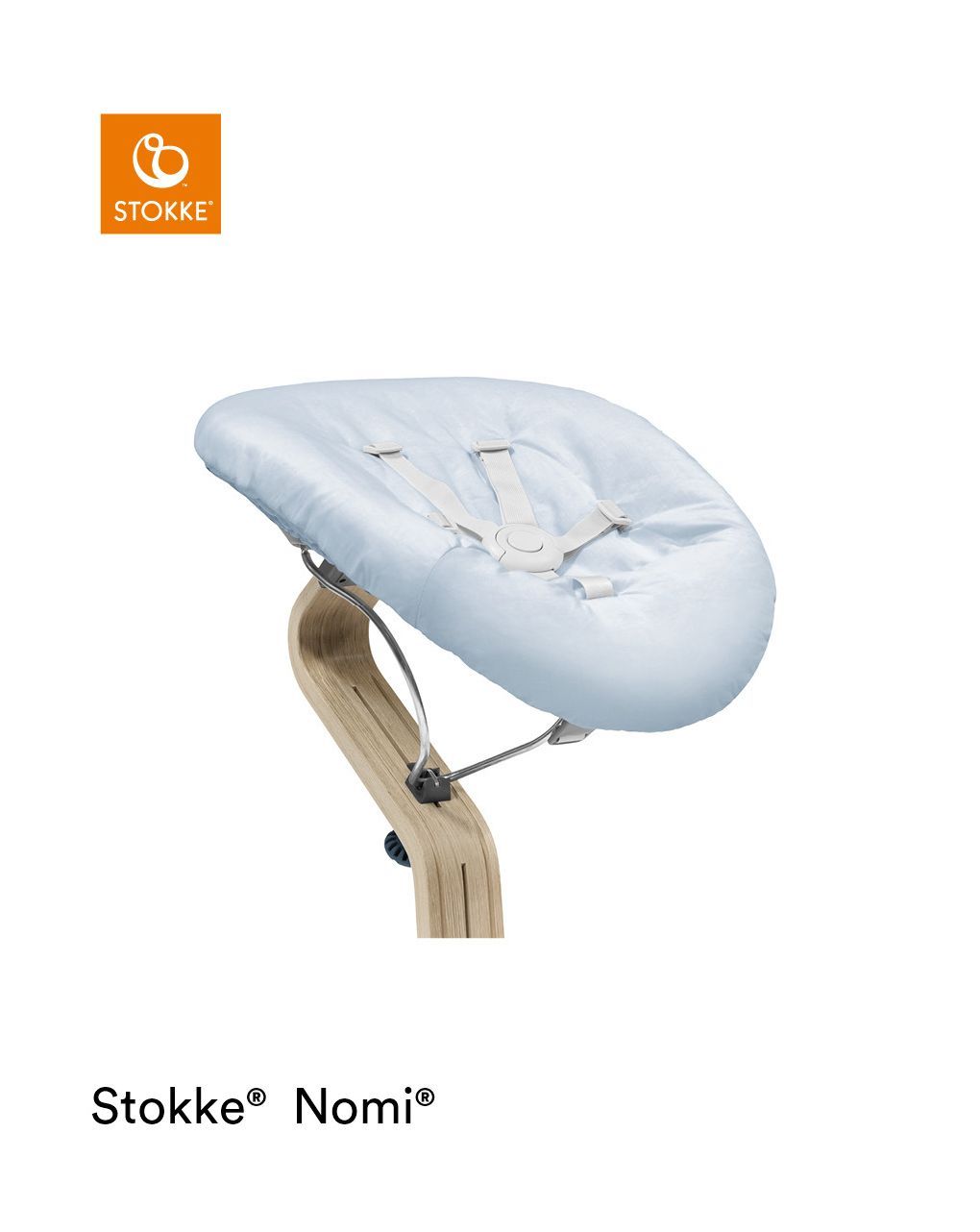 Nomi® newborn set grey / grey blue  - stokke®