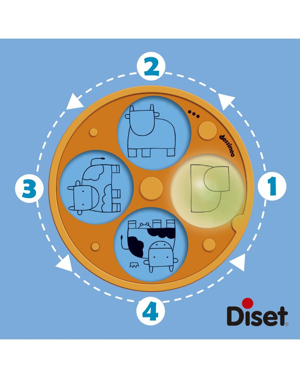 Dessineo imparo a disegnare passo dopo passo - diset